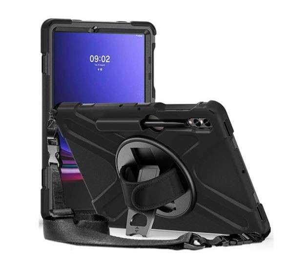 Rugged Case for Galaxy A9 (2023) - 8 / Black (SM-X110/SM-X115)