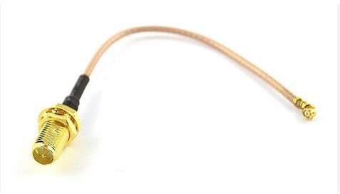 UFL to SMA(female) RP - 30cm Pigtail for Mini PCI Cards RG174