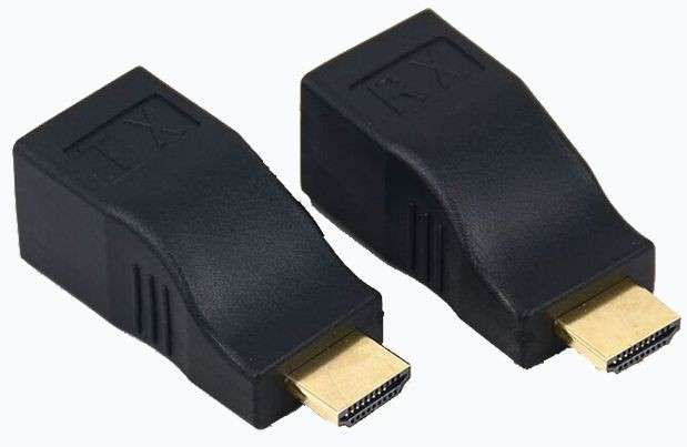 HDMI Extender Over CAT5e/6 Network Ethernet Adapter (4K / 1080P) - Up to 30m