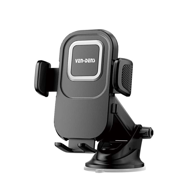 Ven-Dens Universal 360° Car Cell Phone Holder - Black