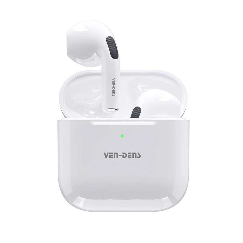VEN-DENS Wireless Bluetooth Earbuds - White