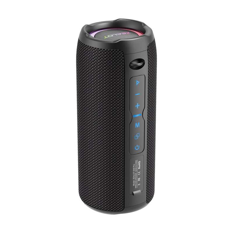 ZEALOT Portable Bluetooth Speaker (S49 Pro) - Black