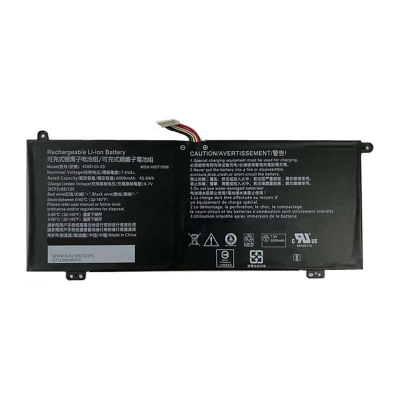 Dynabook Satellite Pro Replacement Laptop Battery (C50-H-101) - 6000 mAh / 45.6 Wh