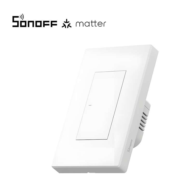 Sonoff M5 Matter Smart Wall Switch - Available in 1/2/3 Channel (White) 1 Gang