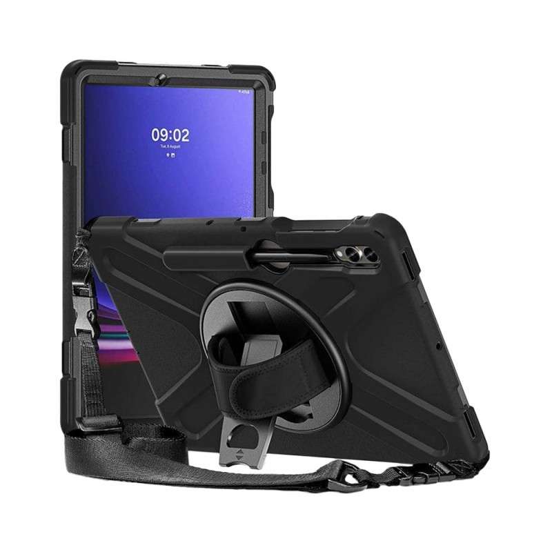 Rugged Case with Stylus Holder for Samsung Tab S9 Fe 10.9 (X510/X516) / Tab S9 (X710/X716)