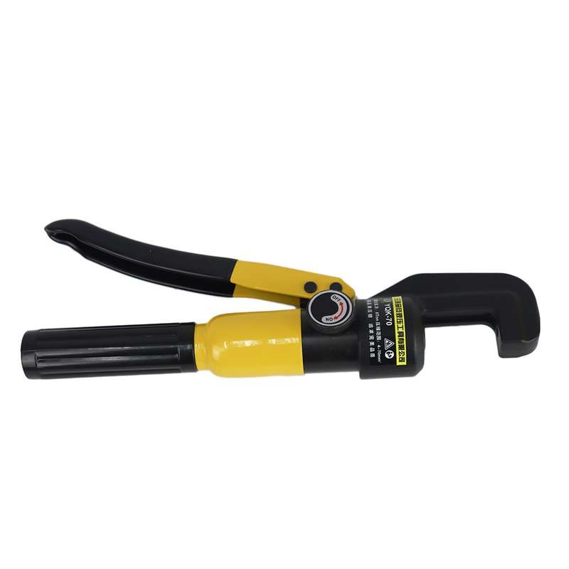 Manual Hydraulic Lug & Wire Crimper Tool - 2-in-1 Powerhouse for Effortless Crimping & Lugging