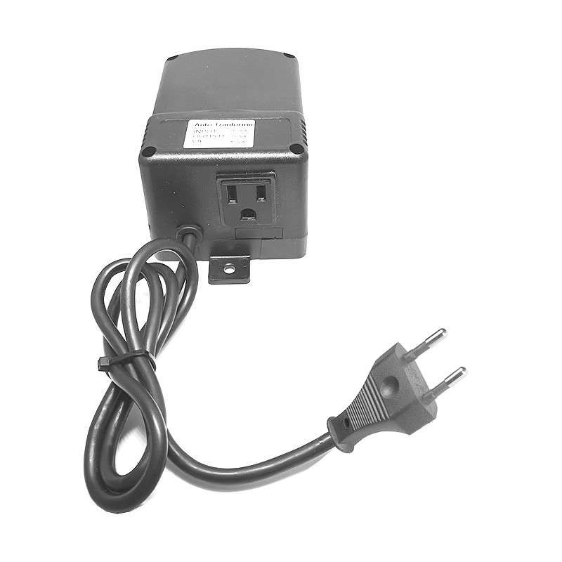 Step Down Voltage Transformer Converter 220v to 110v (Max load 50w) - New - Scratched