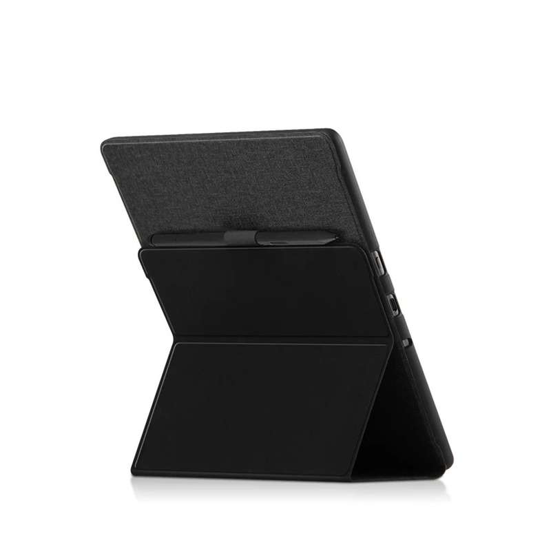 Kindle Scribe Fabric Folio Cover - with Magnetic attachment (Grey)