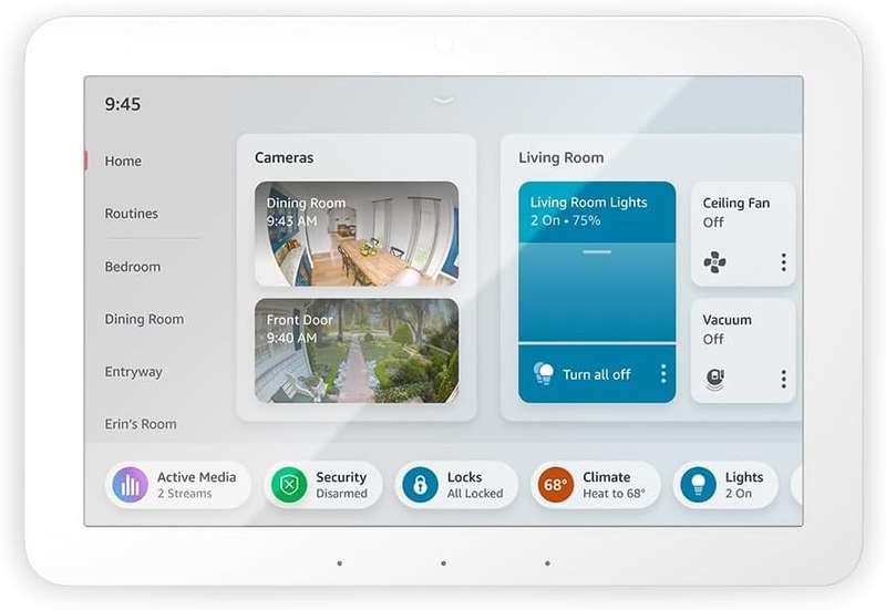 Amazon Echo Hub - 8 Smart Home Control Panel with Alexa