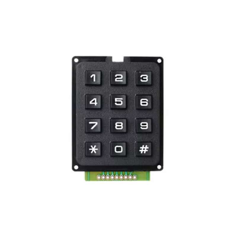 Keypad 3x4 Numeric Keypad - Black