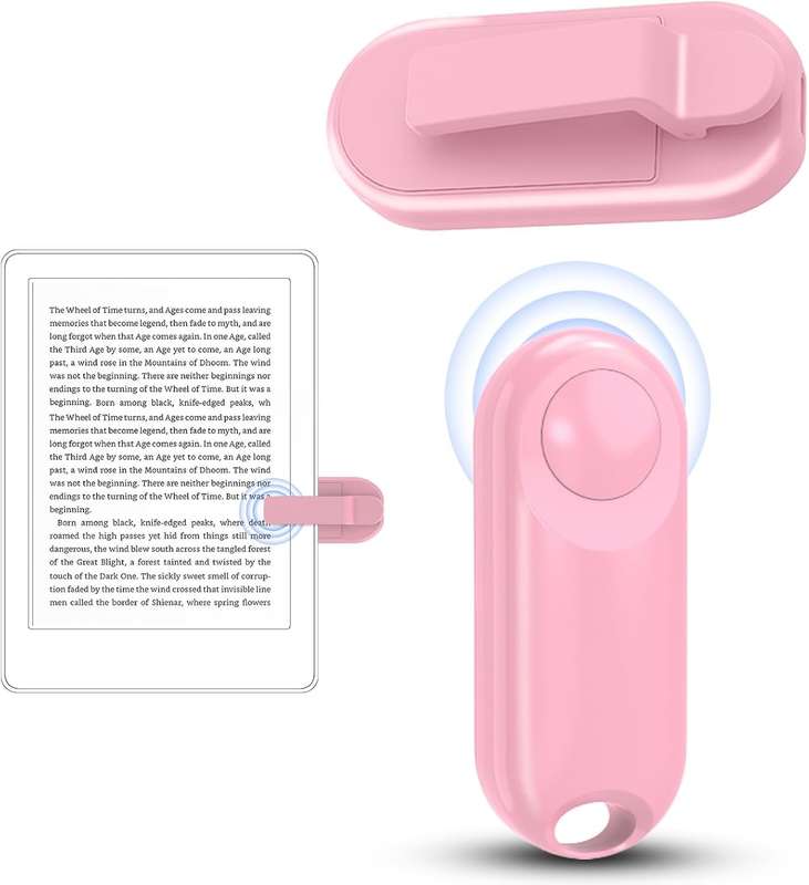 RF Remote Control Page Turner for Kindle Paperwhite Pink