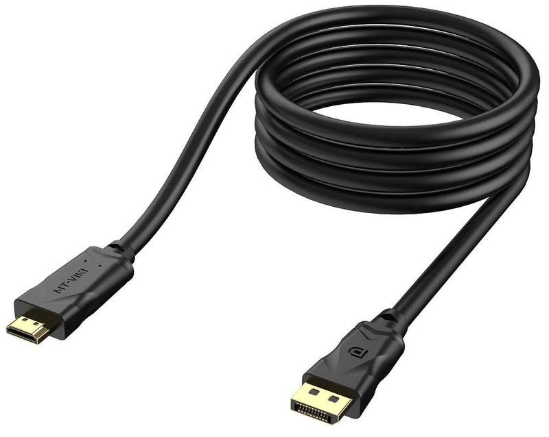 MT Viki Display Port to HDMI Cable - 3 Meters