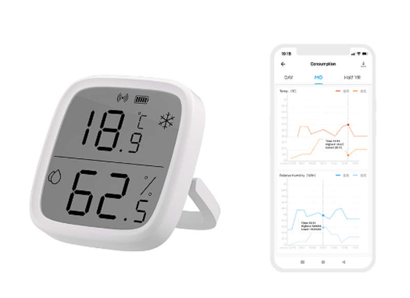 Sonoff SNZB-02D Zigbee LCD Smart Temperature Humidity Sensor