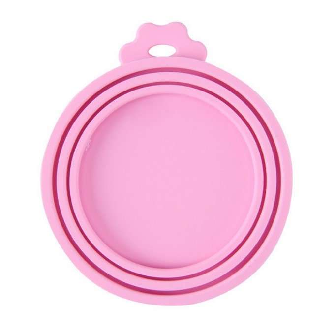 Silicone Can Lid Caps Light Pink