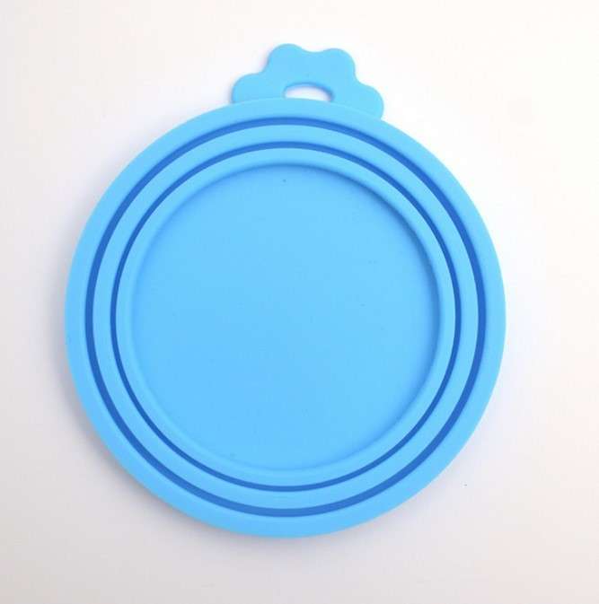 Silicone Can Lid Caps Sky Blue...