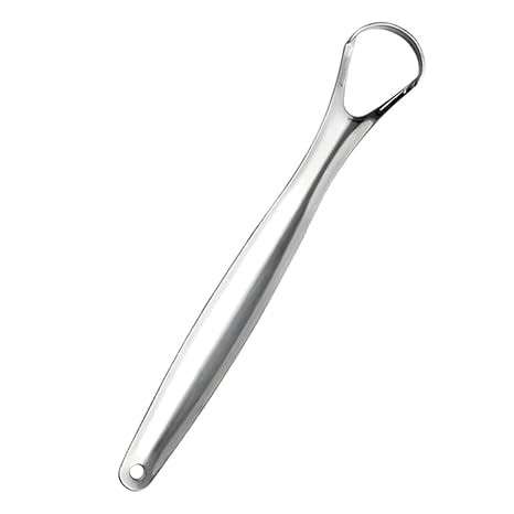 Surgical Grade Stainless Steel Tongue Cleaner