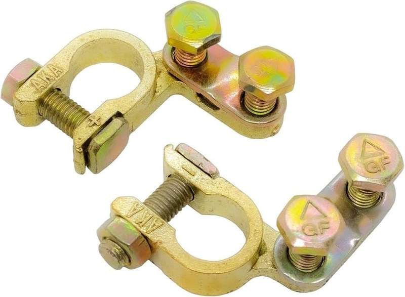 Battery Marine Clamps (Positive + Negative Terminals)