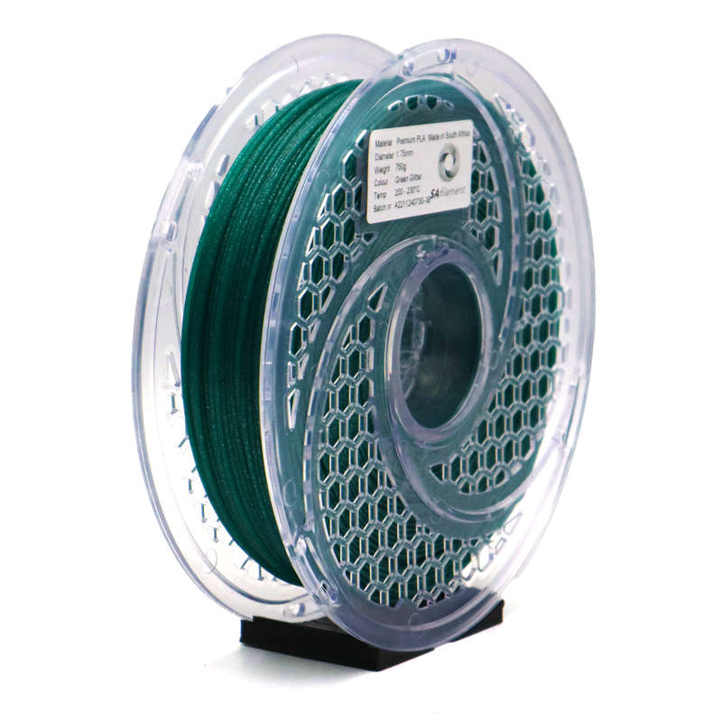 SA Filament PLA Premium Green Glitter 750g 1.75mm