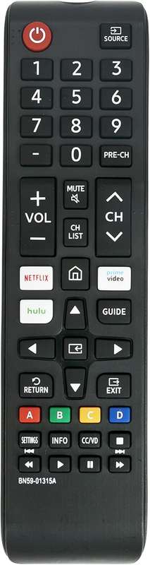 Generic Universal Replacement Remote for Samsung Smart TV  Compatible with BN59-01315A- Netfli...