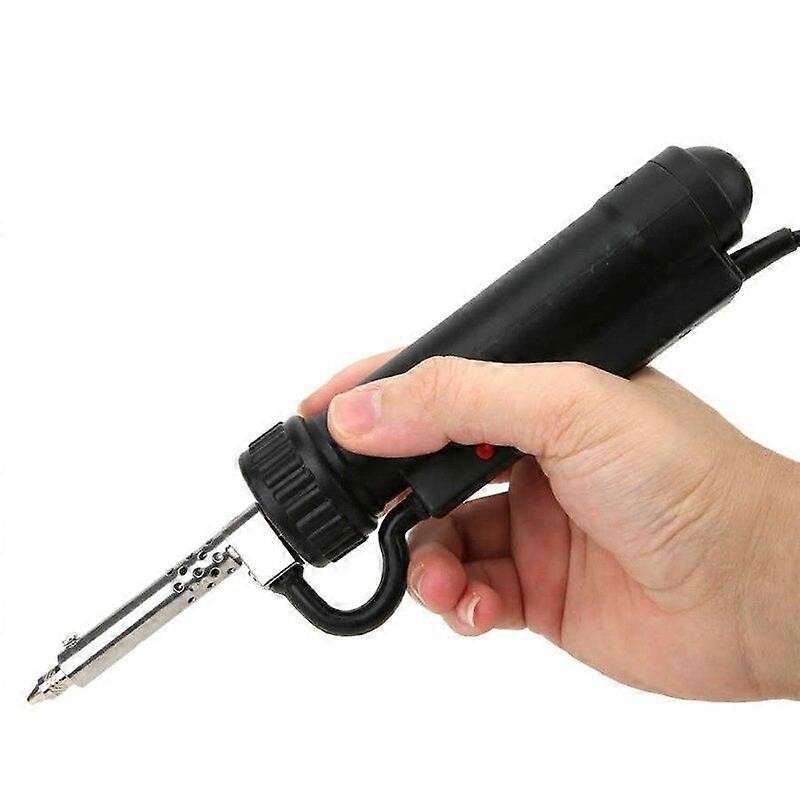 Electric Desoldering Iron - Stainless Steel ABS Solder Suction Cup Automatic Portable Welding Sol...