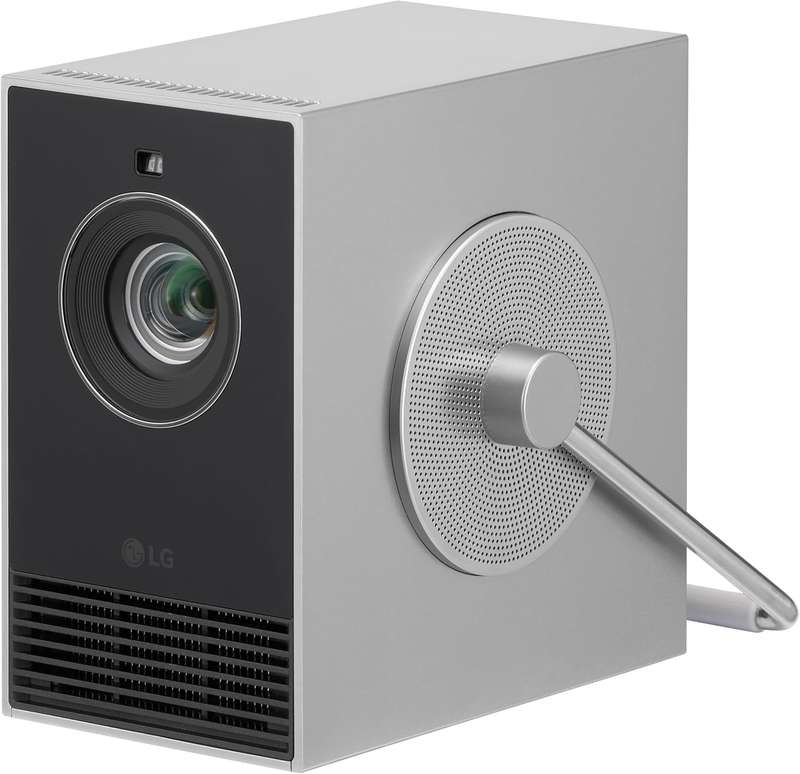 LG CineBeam Q 4K Smart Portable Projector - Auto Screen Adjustment- 4K UHD- WebOS Streaming- RGB ...