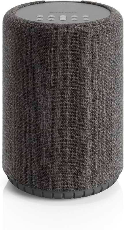 Audio Pro A10 MKII Wireless Multiroom Speaker- WiiM Edition | 50W Hi-Res Audio- Wall Mountable- B...