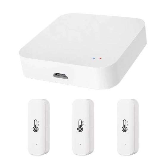 Tuya Bluetooth Temperature & Humidity Monitors Kit - Without Display