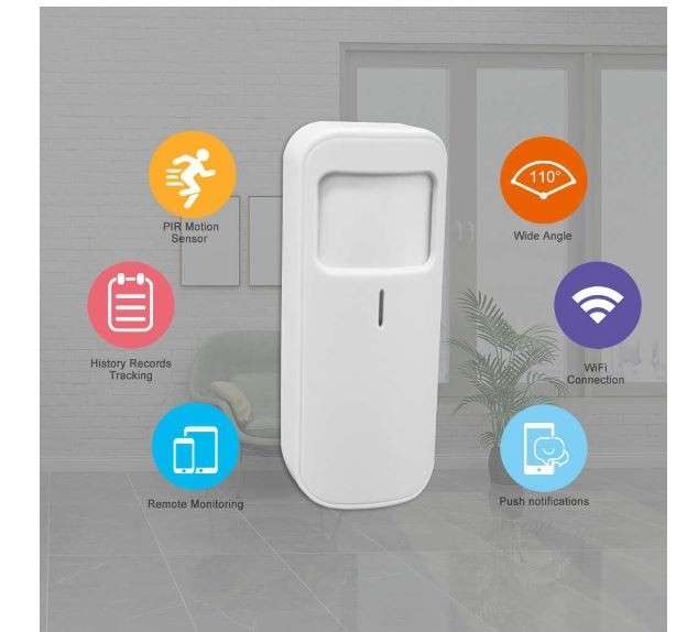 Tuya WIFI PIR Motion Detector