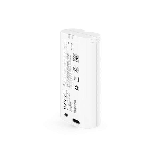 Wyze Removable Battery Pack - Works with Wyze Battery Cam Pro and Wyze Duo Cam Doorbell