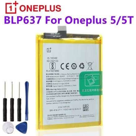 Replacement Battery for OnePlus 5/5T-  BLP637