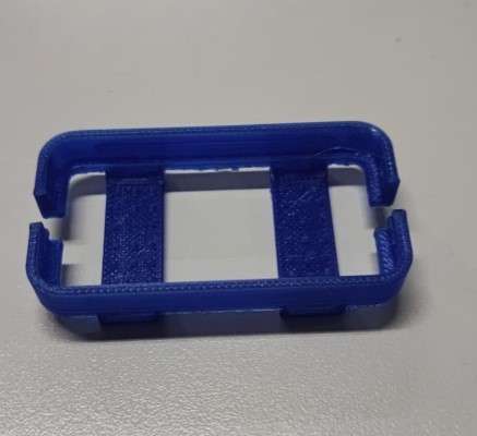 Tractive Cat Mini Clip Mount - Blue/Black - 3D Printed