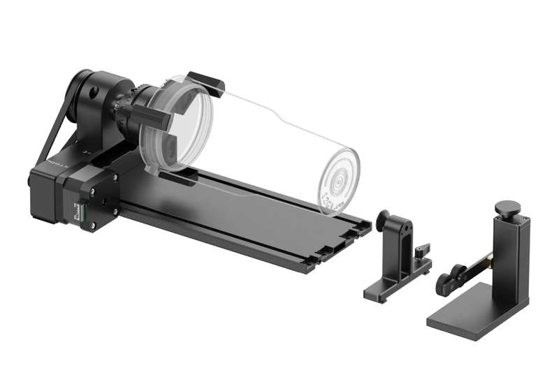 xTool RA2 Pro Rotary Attachment for xTool S1- F1- P2- M1 Ultra- & Most Laser Engravers  Engrav...