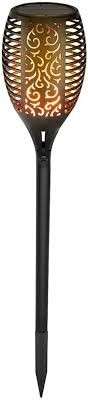 Garden Flame Light with 12 LEDs - Flickering Torch Effect for Outdoor Decor - Pack of 2