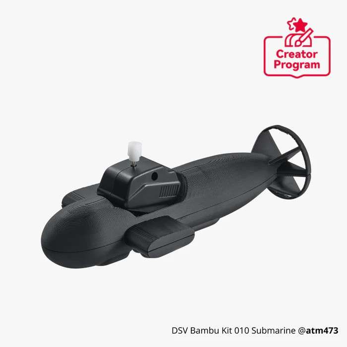 DSV Boat Model Kit 010  DIY Windup Motor Boat Component