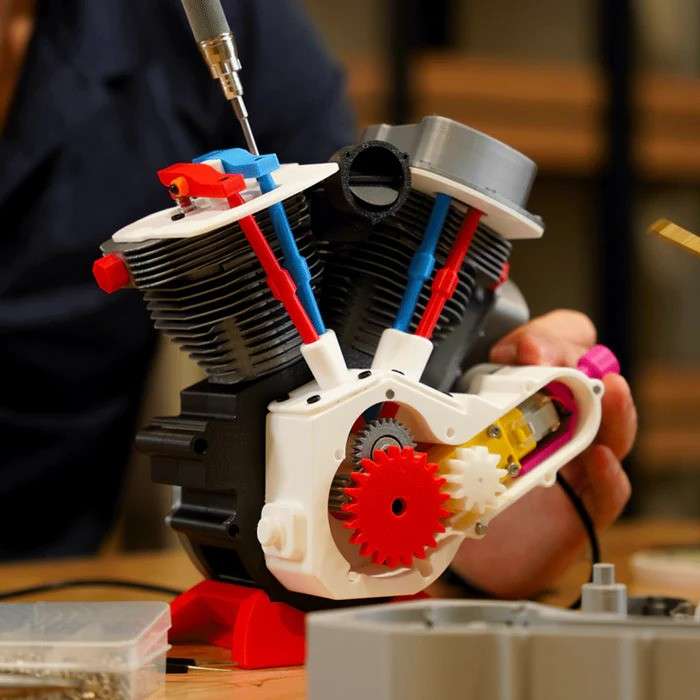 Engine Model Components Kit 005  DIY Engine Model