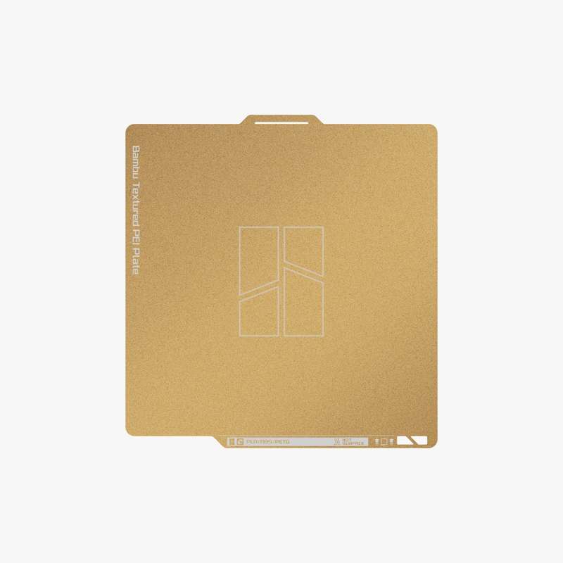 Bambu Textured PEI Plate For X1- P1- A1 Series  Superior First-Layer Adhesion & Enhanced Durab...