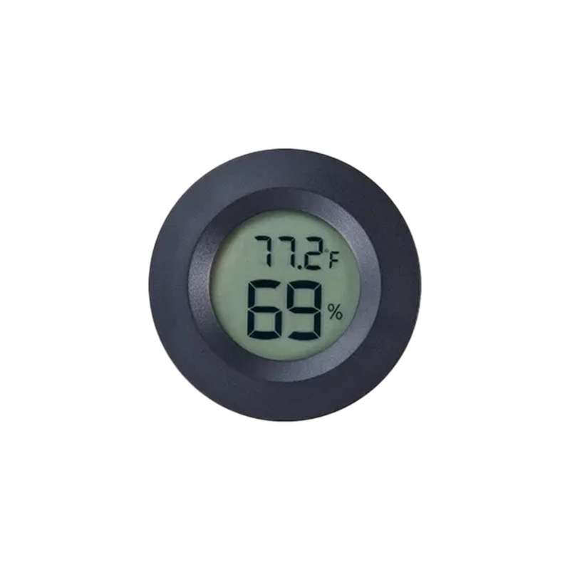 Circular Embedded Electronic Digital Thermometer Hygrometer for AMS