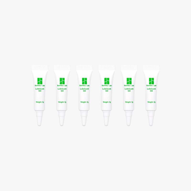 Bambu Lab Lubricant Oil - Pack of 6 x 3g
