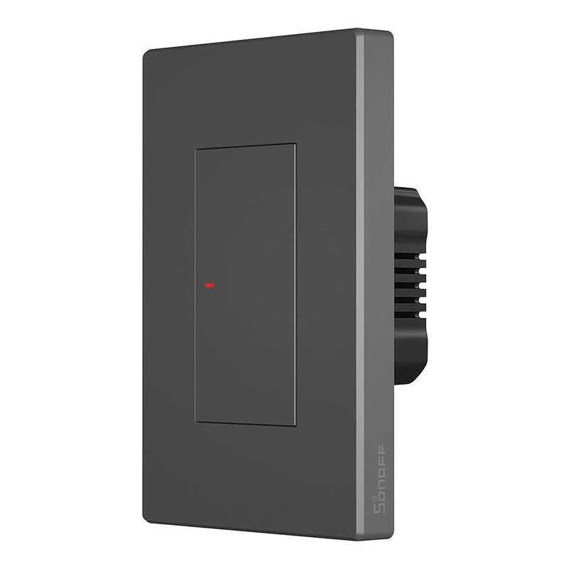 Sonoff M5 Zigbee Light Switch - Available in 1/2/3 Channel - Black 1 Gang