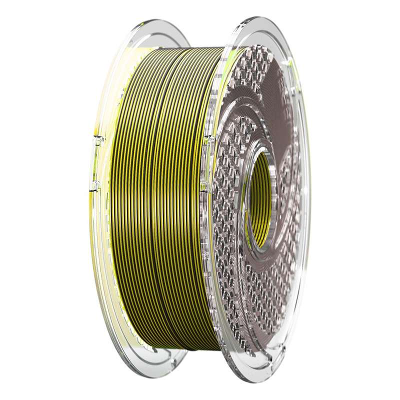 SA Filament PLA+ Silk Dual Filament Charred Gold  Gold & Gun Metal
