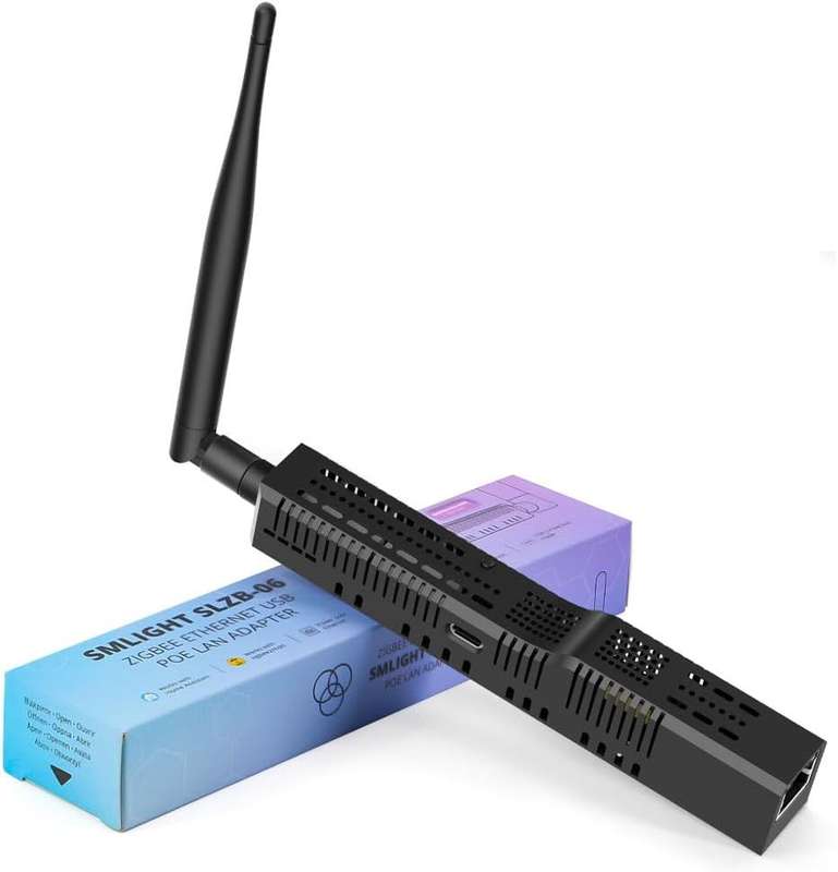 SMLIGHT SLZB-06 - Zigbee 3.0 to Ethernet (CC2652P Chip)- NON POE VERSION