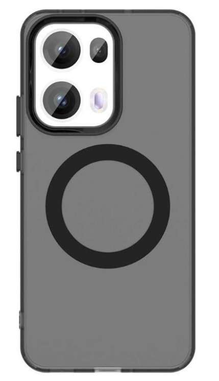 Oppo Reno 13 5G Case Cover- Supports Wireless Charging Black