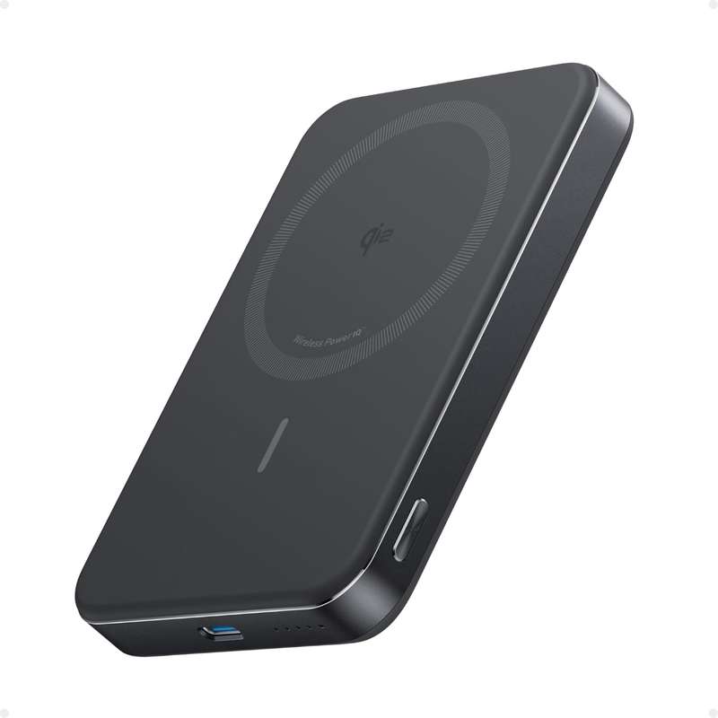 Anker MagGo Power Bank- Ultra Slim 10000mAh Magnetic Battery Pack- Qi2 Certified- Portable- 15W U...