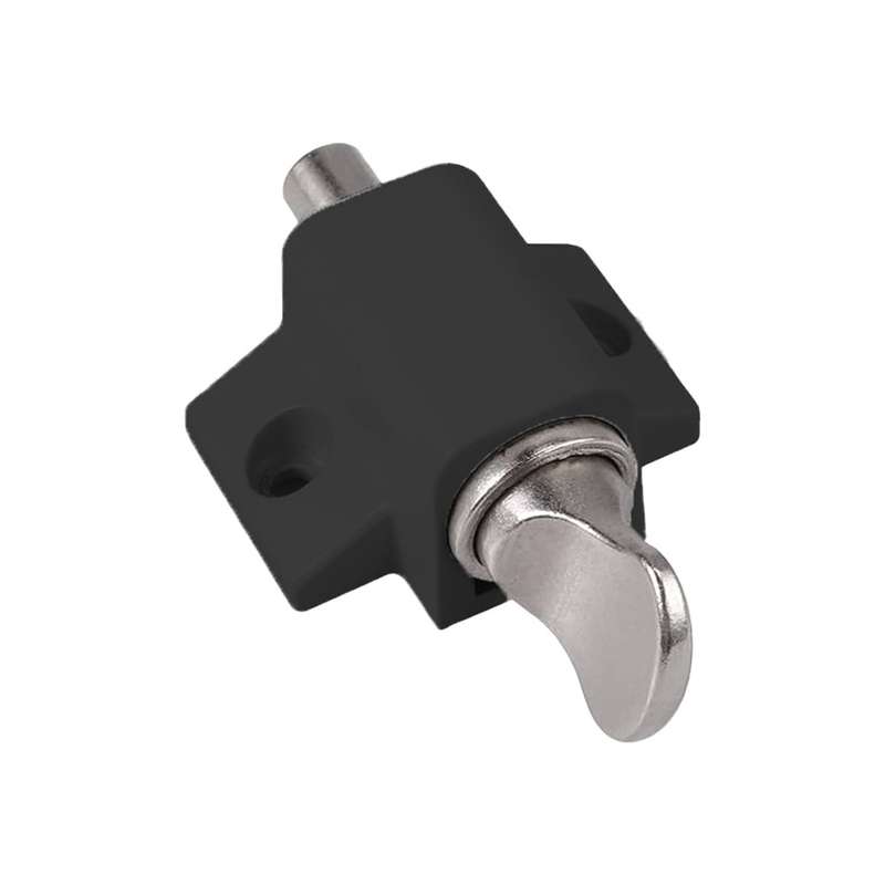 Sliding Patio Door or Window Thumb Turn Keyless Security Lock / Available in Black and White Black