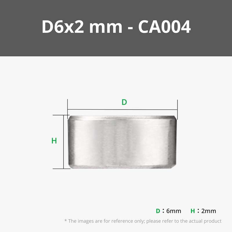 Bambu Lab D6x2mm Round Magnet CA004 - 20 pcs