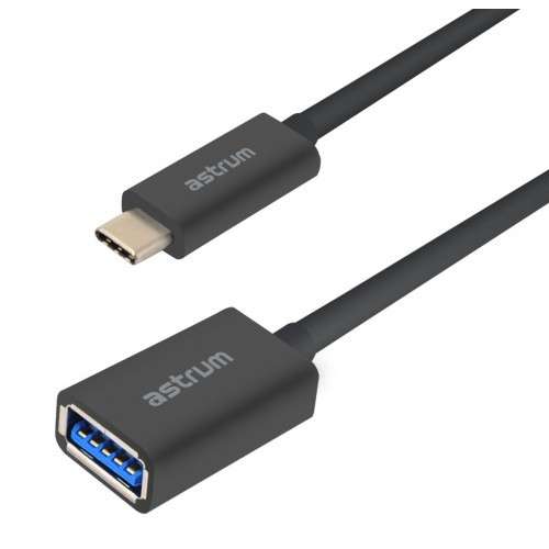 Astrum A53060-B USB Type-C to USB 3.0 Female Adapter - Astrum