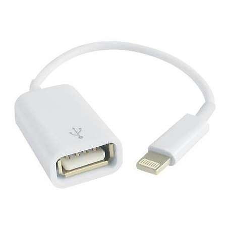 Unbranded USB011 Lightning Connector to Female USB Cable - Unbranded 0.80g