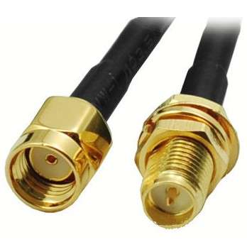 Unbranded SMA (m) to SMA (f) Cable For Antennas On Routers HDF195 - Unbranded