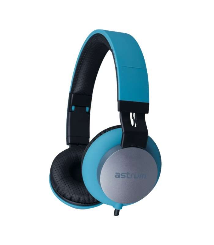 Astrum HS400 Stereo Headset with Mic (Blue) - A12040-C - Astrum