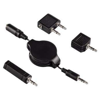Hama 122369  4 Parts Airplane Adapter Kit - HAMA